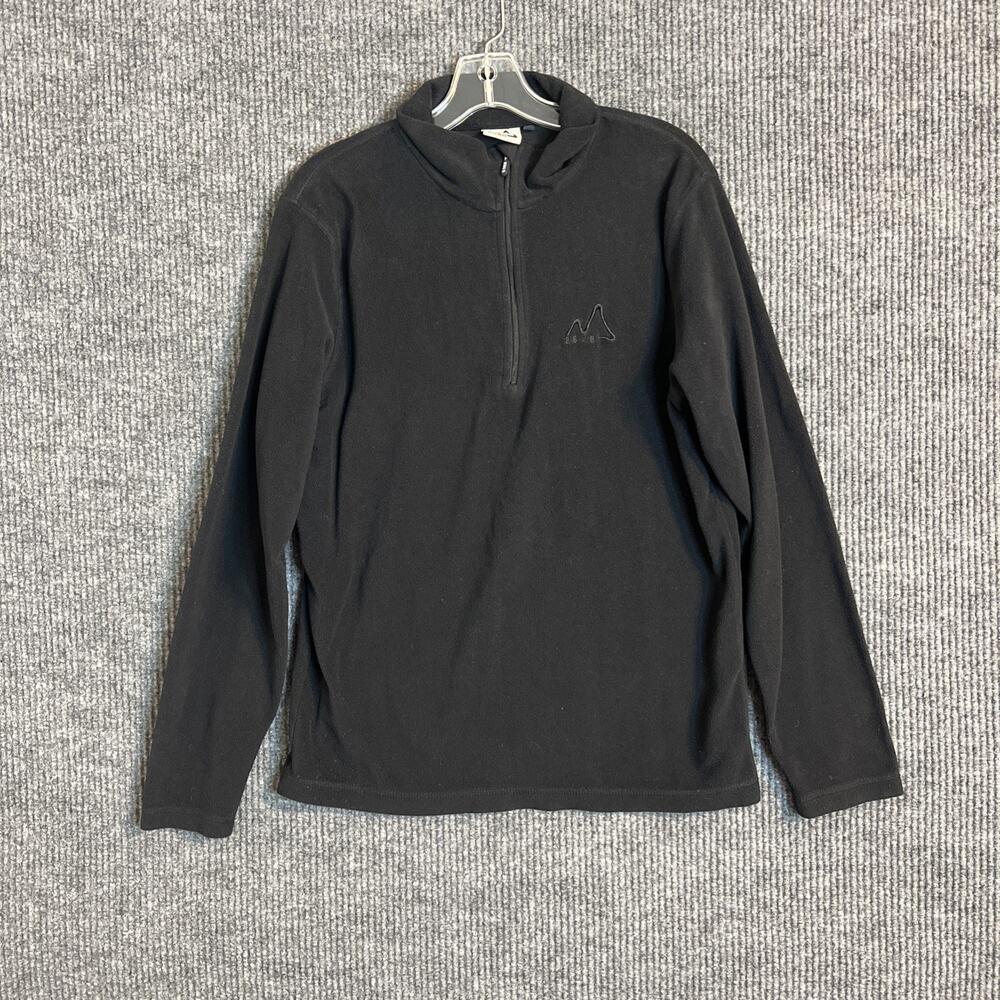 8848 Altitude Women Fleece Pullover 1/4 Zip Black Size Large Lightweight Outdoor